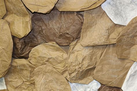 paper bag fake stones diy|diy brown paper rocks.